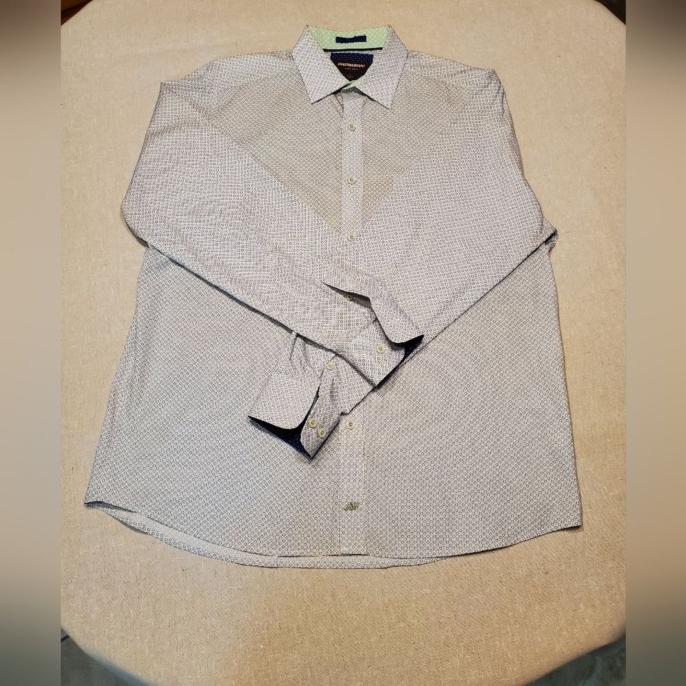 Johnston & Murphy Men's L/S Dress Shirt Size L